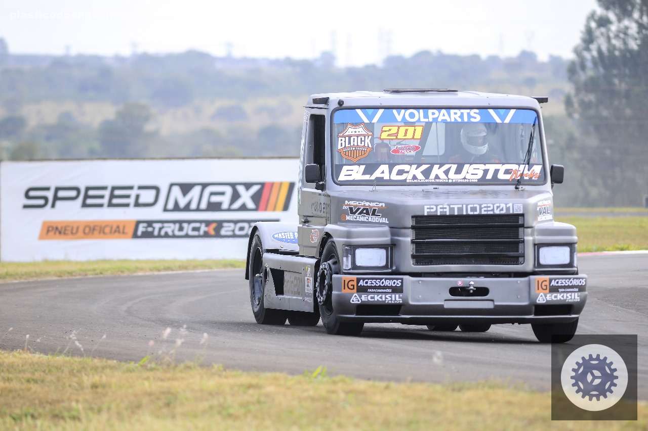 Caminhão de corrida na Fórmula Truck